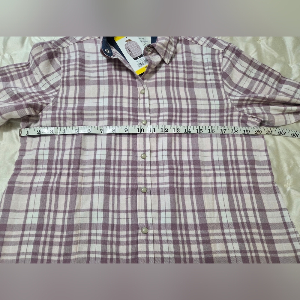 NWT Jachs Girlfriend Plaid Shirt. - Picture 7 of 9
